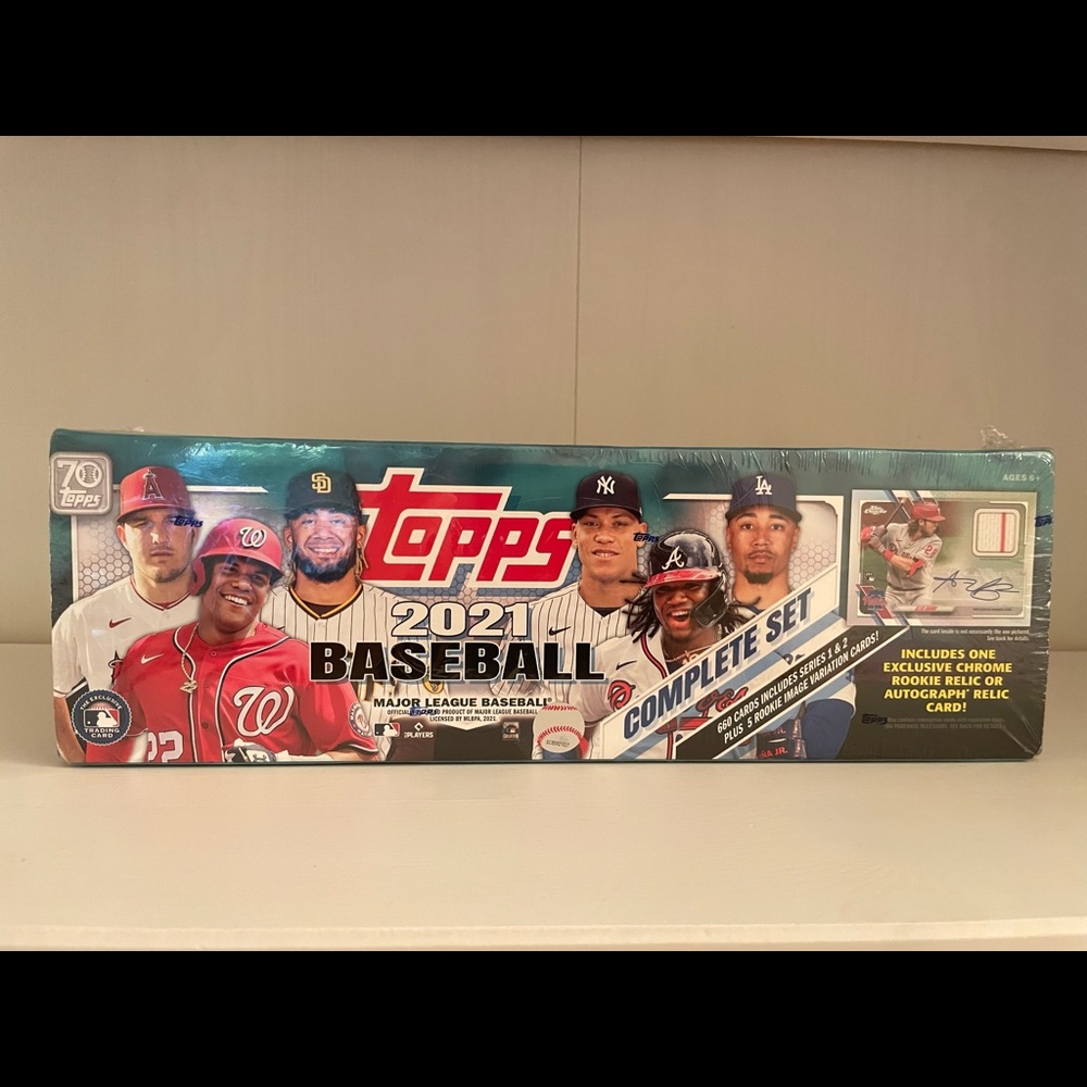 Sealed Tops Baseball Cards 2021